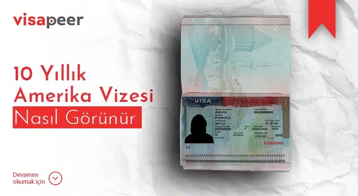 10 yıllık amerika vizesi nasıl görünür