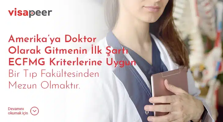 Amerika’ya Doktor Olarak Gitmek için şartlar