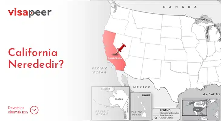 California'da Görülmesi Gereken Yerler, California nerede