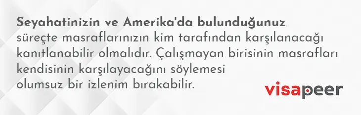 işsiz birisi nasıl amerika vizesi alır